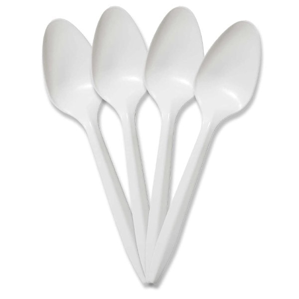 Medium Weight Plastic Teaspoon